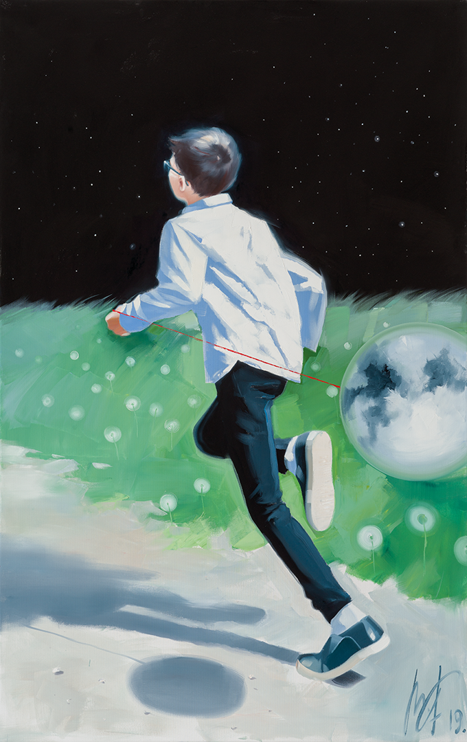 Boy with a Balloon