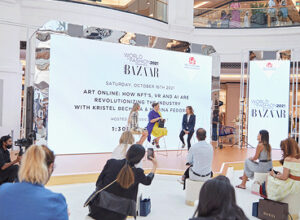 Marina Fedorova at the Harpers’s Bazaar Arabia Event