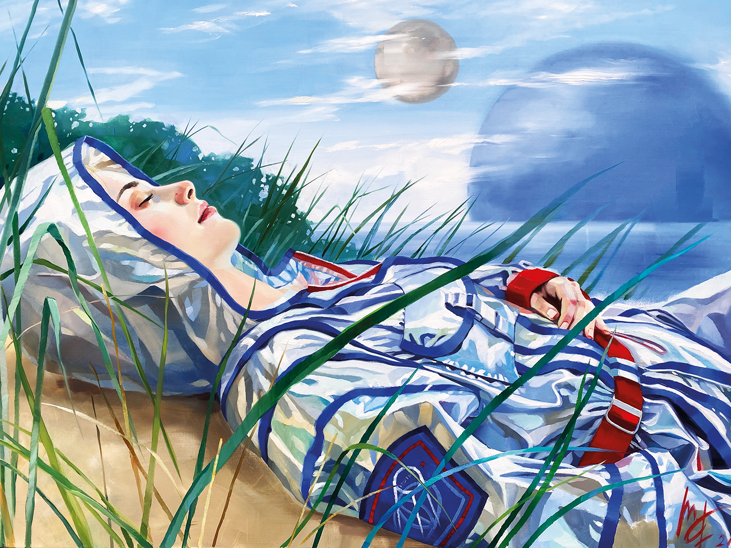 Sleeping Space Beauty